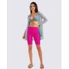 imageG Gradual Womens 9quot High Waisted Swim Board Shorts Tummy Control Swimsuit Bottoms for Women with Liner PocketsRosy