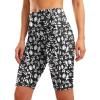 imageG Gradual Womens 9quot High Waisted Swim Board Shorts Tummy Control Swimsuit Bottoms for Women with Liner PocketsWhite Flower