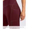 imageG Gradual Womens 9quot High Waisted Swim Board Shorts Tummy Control Swimsuit Bottoms for Women with Liner PocketsWine