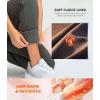 imageG Gradual Womens Fleece Lined Joggers 28quot30quot32quot High Waisted Sweatpants Water Resistant Thermal Warm Pants Zipper PocketsCharcoal
