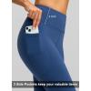 imageG Gradual Womens Fleece Lined Pants High Waist Winter Thermal Warm Flare Leggings Hiking Yoga Pants Women with PocketsBlue