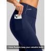 imageG Gradual Womens Fleece Lined Pants High Waist Winter Thermal Warm Flare Leggings Hiking Yoga Pants Women with PocketsNavy