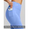 imageG Gradual Womens Fleece Lined Pants High Waist Winter Thermal Warm Flare Leggings Hiking Yoga Pants Women with PocketsWild Indigo