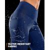 imageG Gradual Womens Fleece Lined Pants Water Resistant Winter Thermal Flare Leggings Hiking Snow Pants for Women 4 PocketsBlue