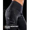 imageG Gradual Womens Fleece Lined Pants Water Resistant Winter Thermal Flare Leggings Hiking Snow Pants for Women 4 PocketsDark Gray