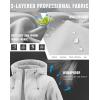 imageG Gradual Womens Fleece Lined Softshell Jacket Windproof Warm Light Waterproof Hooded Jacket for Women WinterFallSpringPale