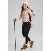 imageG Gradual Womens Fleece Lined Winter Leggings High Waisted Water Resistant Thermal Hiking Ski Pants for Women with PocketsBlack