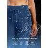imageG Gradual Womens Fleece Lined Winter Leggings High Waisted Water Resistant Thermal Hiking Ski Pants for Women with PocketsBlue