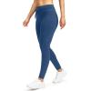 imageG Gradual Womens Fleece Lined Winter Leggings High Waisted Water Resistant Thermal Hiking Ski Pants for Women with PocketsBlue