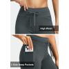 imageG Gradual Womens Fleece Lined Winter Leggings High Waisted Water Resistant Thermal Hiking Ski Pants for Women with PocketsDark Grey