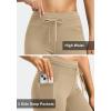 imageG Gradual Womens Fleece Lined Winter Leggings High Waisted Water Resistant Thermal Hiking Ski Pants for Women with PocketsDkhaki