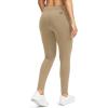 imageG Gradual Womens Fleece Lined Winter Leggings High Waisted Water Resistant Thermal Hiking Ski Pants for Women with PocketsDkhaki