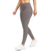imageG Gradual Womens Fleece Lined Winter Leggings High Waisted Water Resistant Thermal Hiking Ski Pants for Women with PocketsDusty Grey