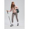 imageG Gradual Womens Fleece Lined Winter Leggings High Waisted Water Resistant Thermal Hiking Ski Pants for Women with PocketsDusty Grey
