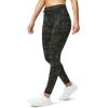 imageG Gradual Womens Fleece Lined Winter Leggings High Waisted Water Resistant Thermal Hiking Ski Pants for Women with PocketsGreen Camo