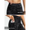 imageG Gradual Womens Fleece Lined Winter Leggings High Waisted Water Resistant Thermal Hiking Ski Pants for Women with PocketsGrey Camo