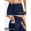 imageG Gradual Womens Fleece Lined Winter Leggings High Waisted Water Resistant Thermal Hiking Ski Pants for Women with PocketsNavy