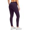 imageG Gradual Womens Fleece Lined Winter Leggings High Waisted Water Resistant Thermal Hiking Ski Pants for Women with PocketsPurple