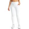 imageG Gradual Womens Fleece Lined Winter Leggings High Waisted Water Resistant Thermal Hiking Ski Pants for Women with PocketsWhite