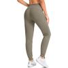 imageG Gradual Womens Joggers Pants with Zipper Pockets Tapered Running Sweatpants for Women Lounge JoggingBronze Green