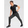imageG Gradual Womens Joggers Pants with Zipper Pockets Tapered Running Sweatpants for Women Lounge JoggingCharcoal