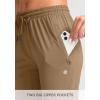imageG Gradual Womens Joggers Pants with Zipper Pockets Tapered Running Sweatpants for Women Lounge JoggingDark Khaki