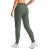 imageG Gradual Womens Joggers Pants with Zipper Pockets Tapered Running Sweatpants for Women Lounge JoggingSage Green