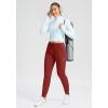 imageG Gradual Womens Joggers Pants with Zipper Pockets Tapered Running Sweatpants for Women Lounge JoggingSavannah Red