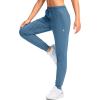 imageG Gradual Womens Joggers Pants with Zipper Pockets Tapered Running Sweatpants for Women Lounge JoggingSlate Blue