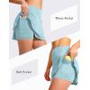 imageG Gradual Womens Pleated Tennis Skirts with 4 Pockets Athletic Golf Skorts for Womens Workout RunningLight Blue