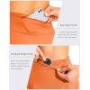 imageG Gradual Womens Pleated Tennis Skirts with 4 Pockets Athletic Golf Skorts for Womens Workout RunningPoppy