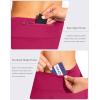 imageG Gradual Womens Pleated Tennis Skirts with 4 Pockets Athletic Golf Skorts for Womens Workout RunningRosy