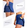 imageG Gradual Womens Pleated Tennis Skirts with 4 Pockets Athletic Golf Skorts for Womens Workout RunningRoyal Blue