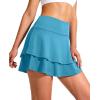 imageG Gradual Womens Pleated Tennis Skirts with 4 Pockets Athletic Golf Skorts for Womens Workout RunningSky Blue