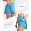 imageG Gradual Womens Pleated Tennis Skirts with 4 Pockets Athletic Golf Skorts for Womens Workout RunningSky Blue