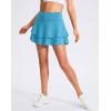 imageG Gradual Womens Pleated Tennis Skirts with 4 Pockets Athletic Golf Skorts for Womens Workout RunningSky Blue