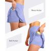 imageG Gradual Womens Pleated Tennis Skirts with 4 Pockets Athletic Golf Skorts for Womens Workout RunningViolet