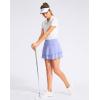 imageG Gradual Womens Pleated Tennis Skirts with 4 Pockets Athletic Golf Skorts for Womens Workout RunningViolet