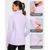 imageG Gradual Womens Running Fleece Lined Jackets 6 Pockets Lightweight Water Resistant Puffer Jacket for Hiking TravelPurple Rose
