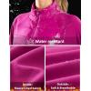 imageG Gradual Womens Running Fleece Lined Jackets 6 Pockets Lightweight Water Resistant Puffer Jacket for Hiking TravelRose
