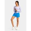 imageG Gradual Womens Running Shorts with Zipper Pockets Quick Dry Athletic Workout Gym 3quot Shorts for Women with Comfy LinerBlue