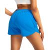 imageG Gradual Womens Running Shorts with Zipper Pockets Quick Dry Athletic Workout Gym 3quot Shorts for Women with Comfy LinerBlue