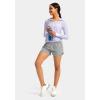 imageG Gradual Womens Running Shorts with Zipper Pockets Quick Dry Athletic Workout Gym 3quot Shorts for Women with Comfy LinerBright Grey