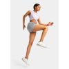 imageG Gradual Womens Running Shorts with Zipper Pockets Quick Dry Athletic Workout Gym 3quot Shorts for Women with Comfy LinerBright Grey