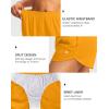 imageG Gradual Womens Running Shorts with Zipper Pockets Quick Dry Athletic Workout Gym 3quot Shorts for Women with Comfy LinerFlame Orange