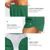 imageG Gradual Womens Running Shorts with Zipper Pockets Quick Dry Athletic Workout Gym 3quot Shorts for Women with Comfy LinerGreen