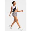 imageG Gradual Womens Running Shorts with Zipper Pockets Quick Dry Athletic Workout Gym 3quot Shorts for Women with Comfy LinerGrey Sage