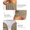 imageG Gradual Womens Running Shorts with Zipper Pockets Quick Dry Athletic Workout Gym 3quot Shorts for Women with Comfy LinerKhaki