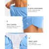 imageG Gradual Womens Running Shorts with Zipper Pockets Quick Dry Athletic Workout Gym 3quot Shorts for Women with Comfy LinerLight Blue