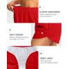 imageG Gradual Womens Running Shorts with Zipper Pockets Quick Dry Athletic Workout Gym 3quot Shorts for Women with Comfy LinerRed